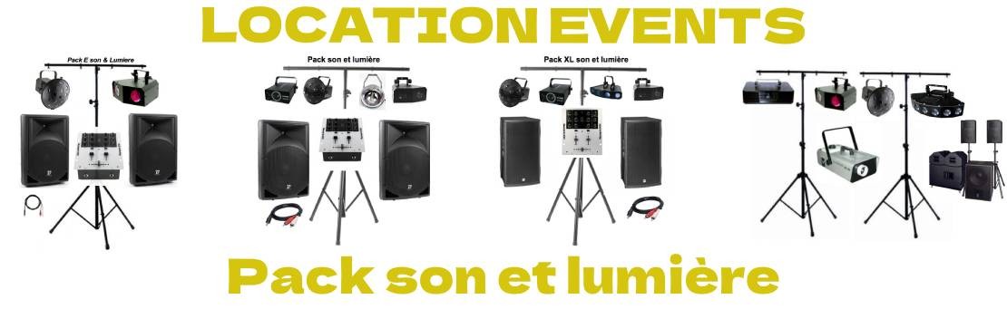 Location de pack son et lumiere